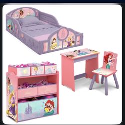Princess Toddler Bed Set 