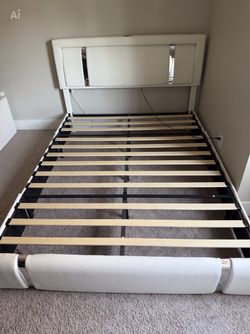 Leather Queen Bed Frame