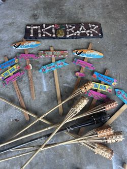 Tiki bar For Party Or Decorating