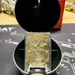 23 Karat Gold Plated Pokémon Trading Card