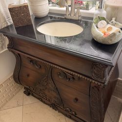 Wood Sink Vanity