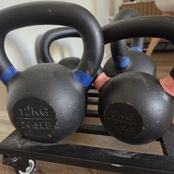 17lb Kettlebell $35 EACH (2X $70) PRICED TO SELL FAST