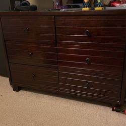 Dresser $150 And Twin bed With Memory Foam Mattress $99