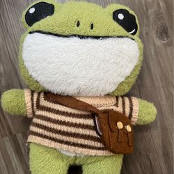 Frog plushy