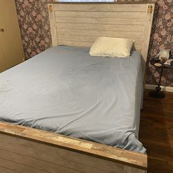 Bed, Dresser & Box Spring 
