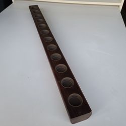 Solid Wood Candle Holder Tray
