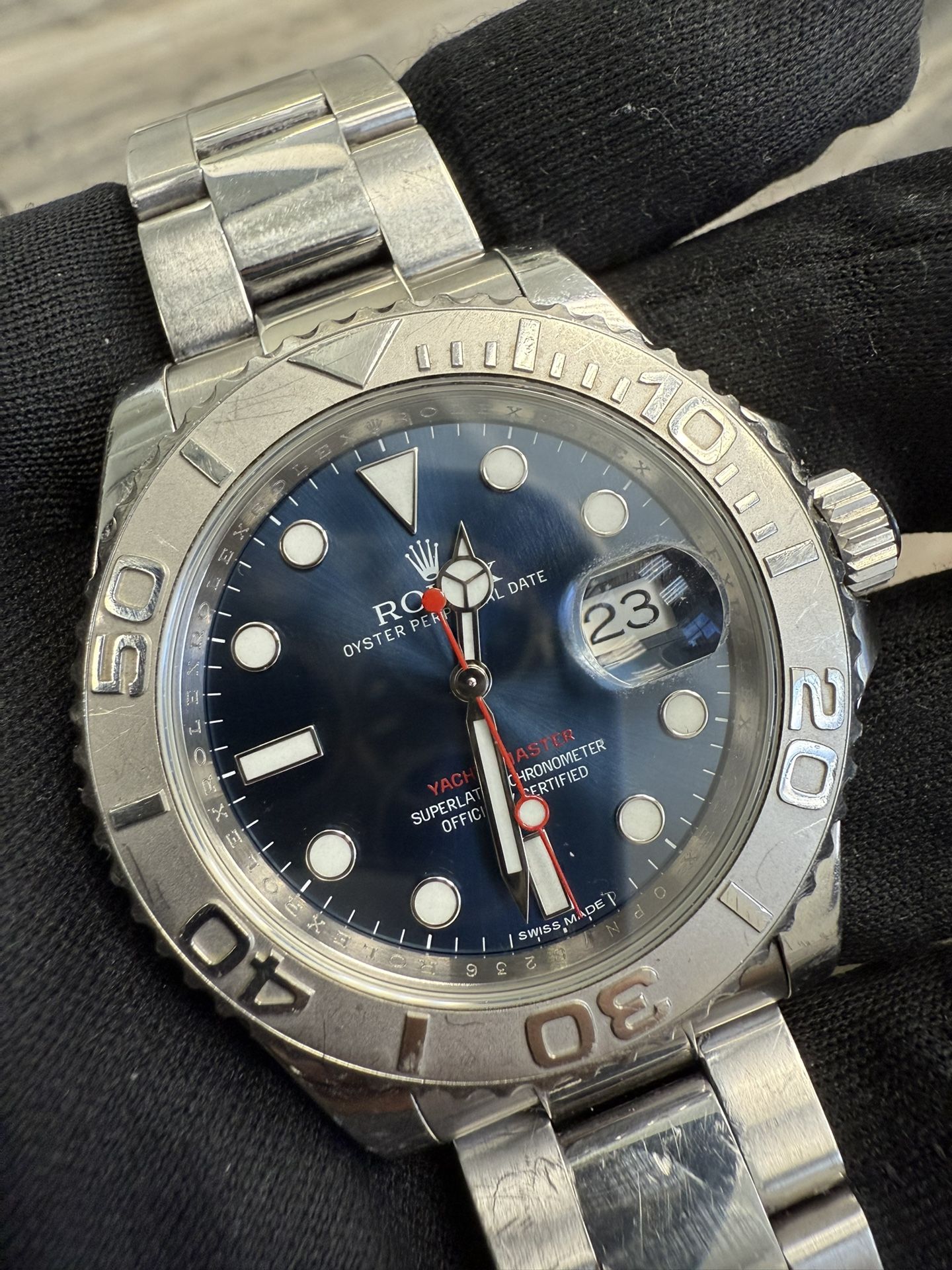 Rolex Yachtmaster Blue Dial