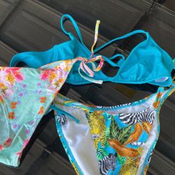 Bikini Top N Bottoms Large 3 For $10