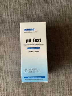 pH Test 4.5 - 9.0