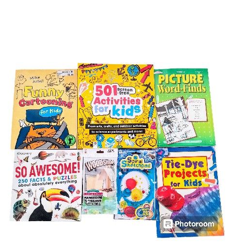 Kids Books Arts And Crafts Activities Lot New