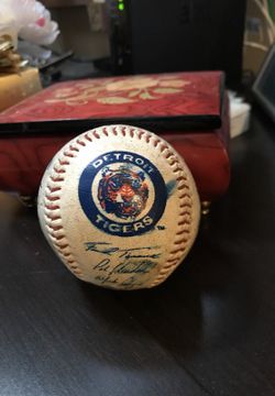 Tigers signed baseball
