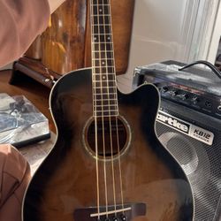 Electric Acoustic Bass + Amplifier 