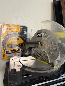 Compound Miter Saw with LED Cutline Indicator