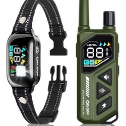 NEW ELOOP 2-in-1 AI Anti-misoperation Smart Dog Bark Collar, Dog Training Collar with 3300FT Remote, IPX7