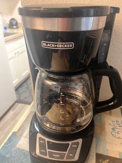 Black and decker coffee maker