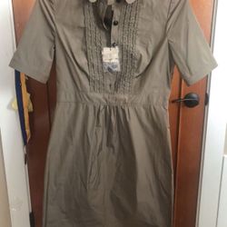 Burberry Dress, Burberry, Burberry Shirt Dress, 
