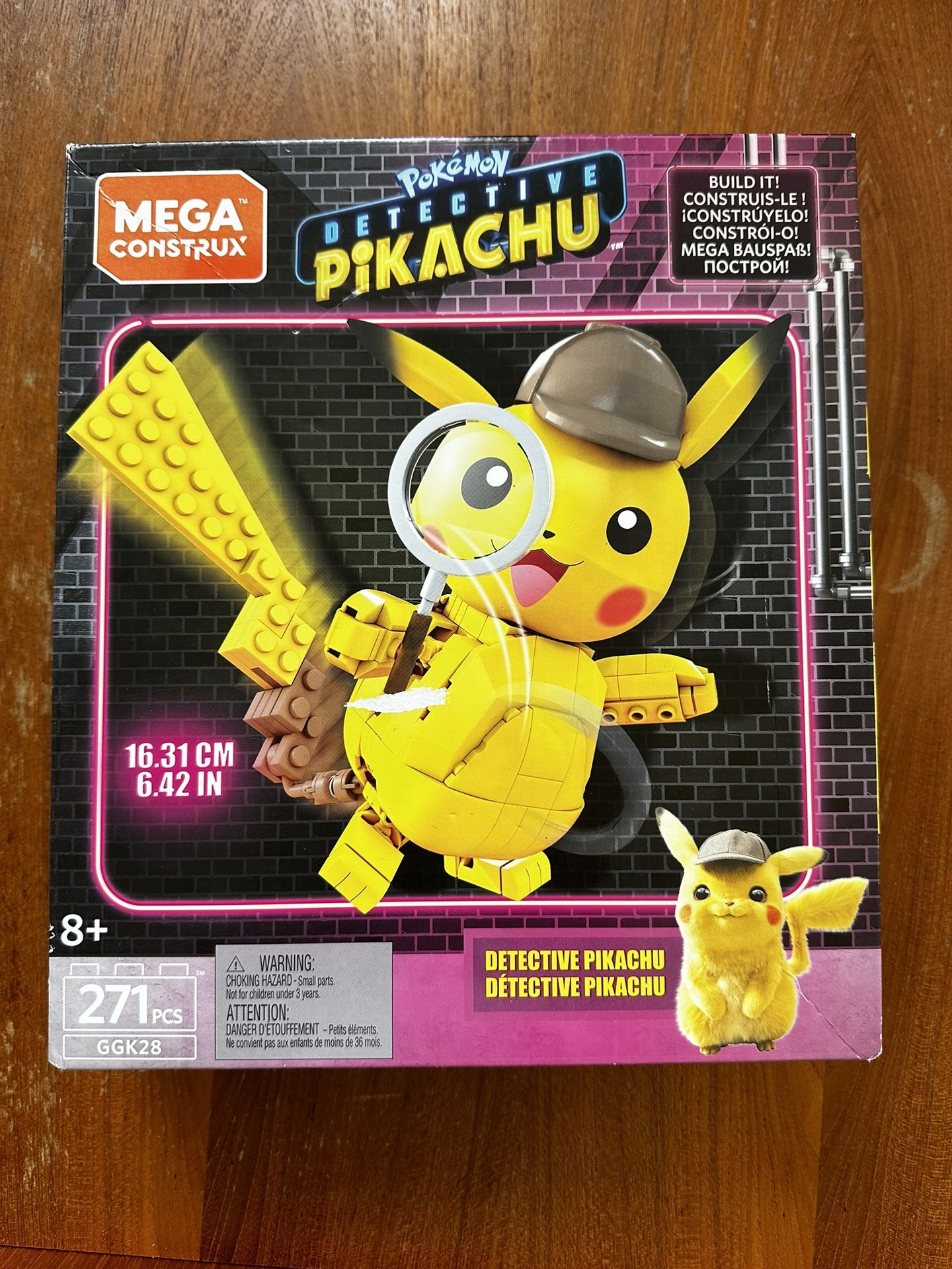 Mega Construx Detective Pikachu Pokémon Lego Set