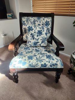 Colonial / Spanish style lounge chair  I have 2 $175.00 each