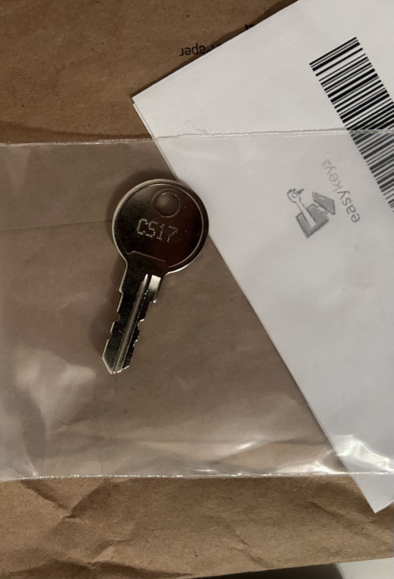 Husky Toolbox Replacement Key CS17 – Brand New