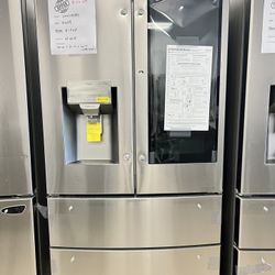 LG Double Freezer With Instaview Door Refrige 