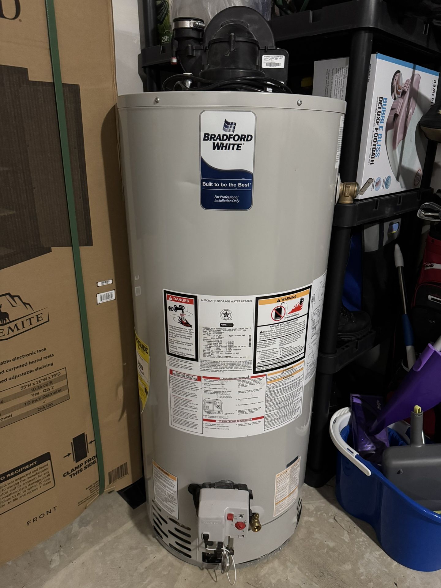 40 Gallon Bradford White Water Heater Tank