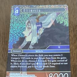 Final Fantasy TCG - Ultimecia - 27-092H - Journey Of Discovery - Foil