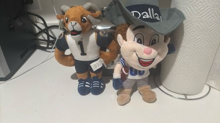 NFL Mascots  Cowboys Rams