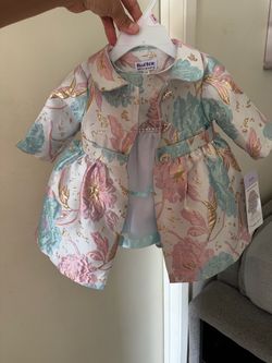 New baby girl dress size 6-9 months  $25