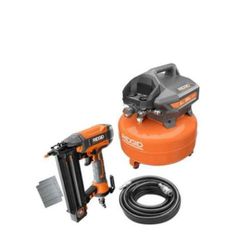 Ridgid Air Compressor And Nail Gum Combo $179 Firm Prive