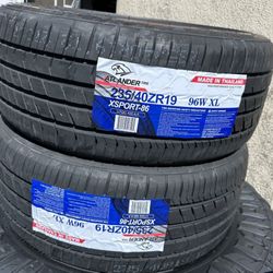 New Tire 235/40R19 ATLANDER XSPORT Set Of 4 Tires Free Mount Balance installed Finance Available