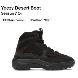 Yeezy Adidas Desert Boot Oil Size 5