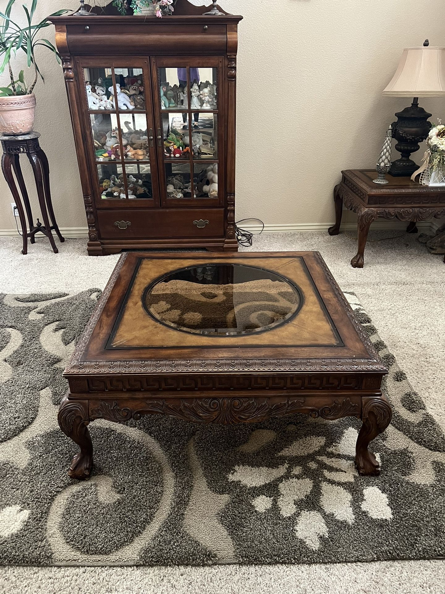 Coffee Table And 2 End Tables 