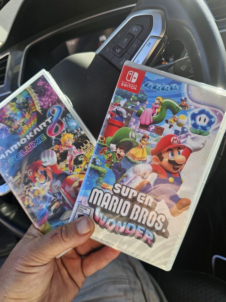 mario party 8 and super Mario wonder