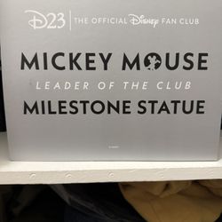 Mickey Mouse Milestone Statue