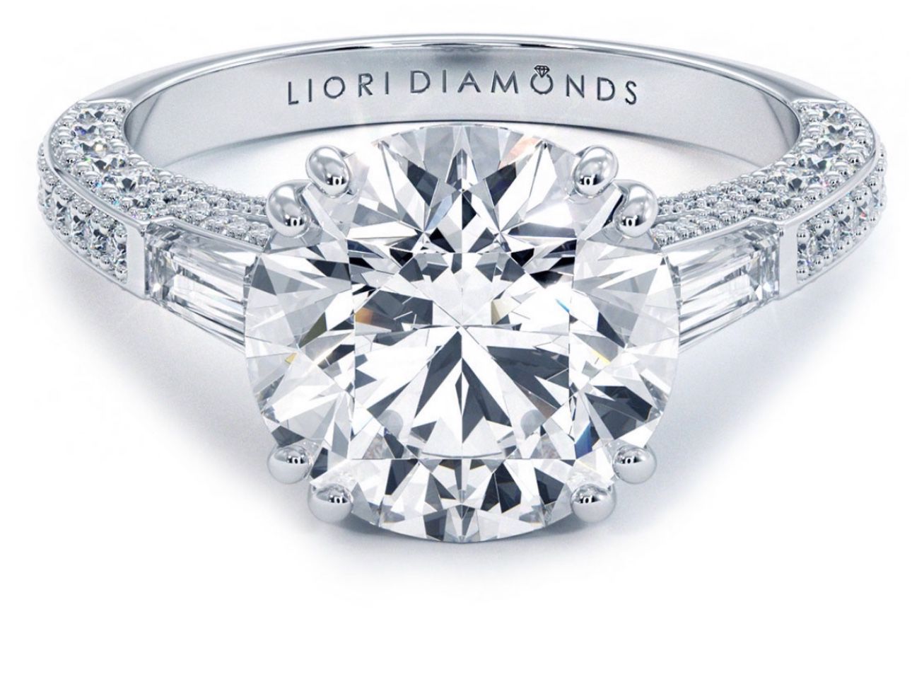 4.5ct Diamond Engagement Ring GIA