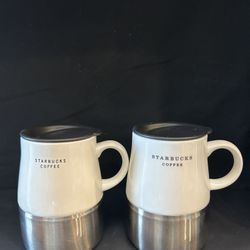 Vintage Starbucks Coffee Mugs With Lid
