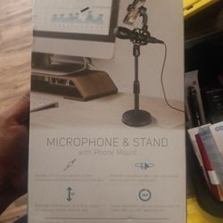 Microphone With Stand