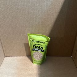 NUTRIWAY Organic Oat Groats (2 Pack)