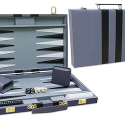 Brand: CAYOULR 4.31 Backgammon Set - Classic Board Game with Premium Leather Case - Portable Travel Strategy Backgammon Game Set for Adults, Kids (15i