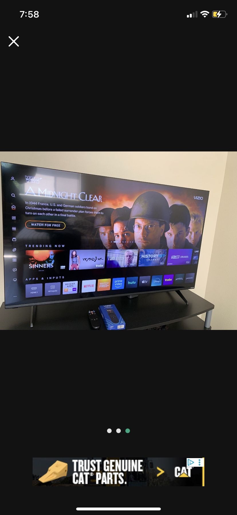 50” VIZIO TV