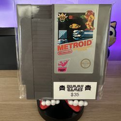 Metroid (Nintendo NES) - Cartridge Only Tested, Working, & Cleaned