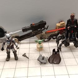 Star Wars Mission Fleet Lot Maul Baby Yoda