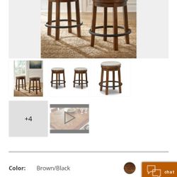 Ashley Backless Bar Stool