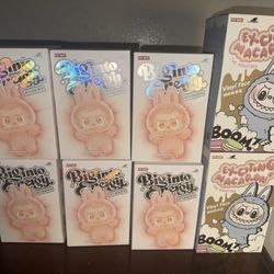 Big into energy Labubu and exciting macaron Labubu