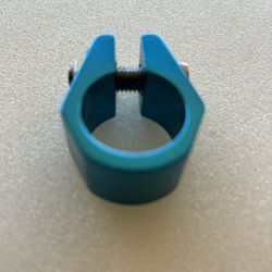 Anodized Blue Seat Post Clamp