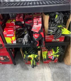 Milwaukee High Visibility Cut Level 2 Polyurethane Gloves 10” XL Green