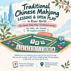 Chinese Mahjong Lessons & Open Play