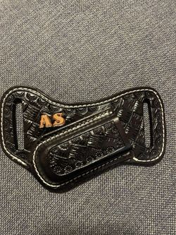 Estuche De Cuero Para Nabaja Regular $45