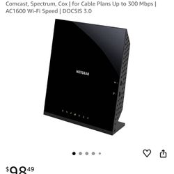 NetGear Router+modem Used