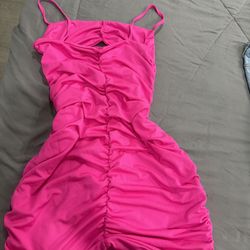 Pink Dress  …. Never Used… Size M 